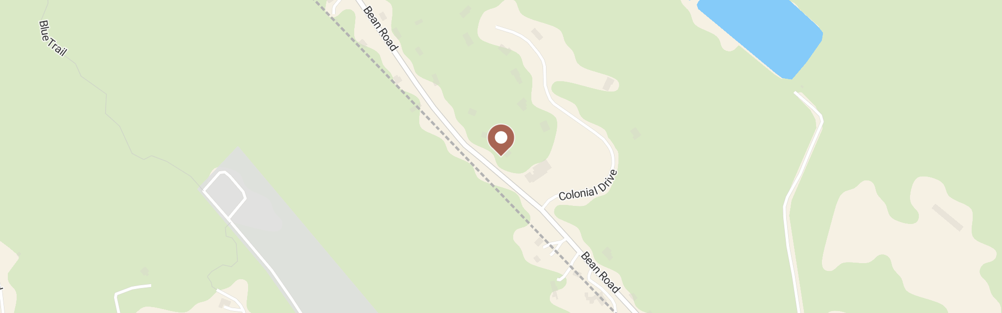 Map of Center Harbor Food Pantry at 80 Bean Rd, Moultonborough, NH 3254