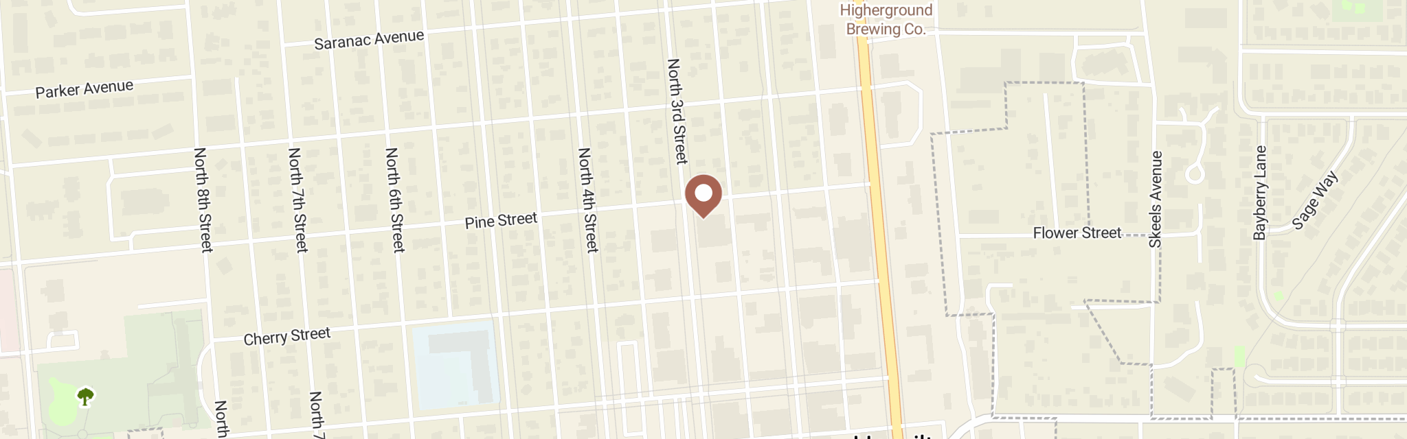 Map of Haven House at 316 N 3rd St Ste 162, Hamilton, MT 59840