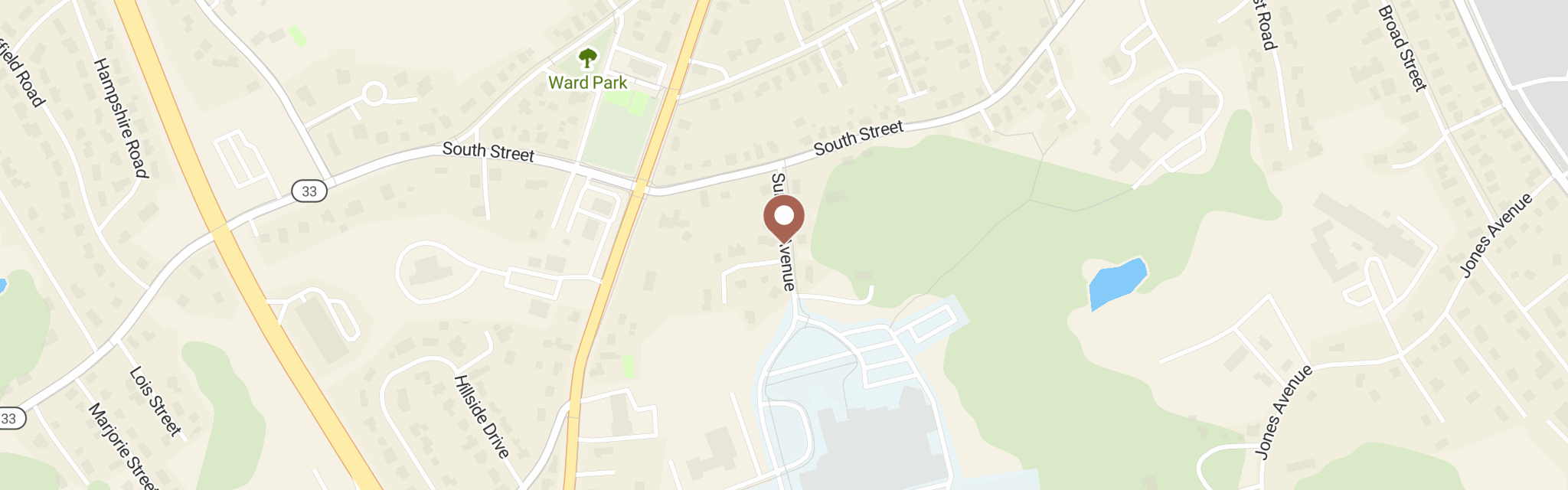 Map of Seacoast Family Food Pantry at 7 Junkins Ave, Portsmouth, NH 3801