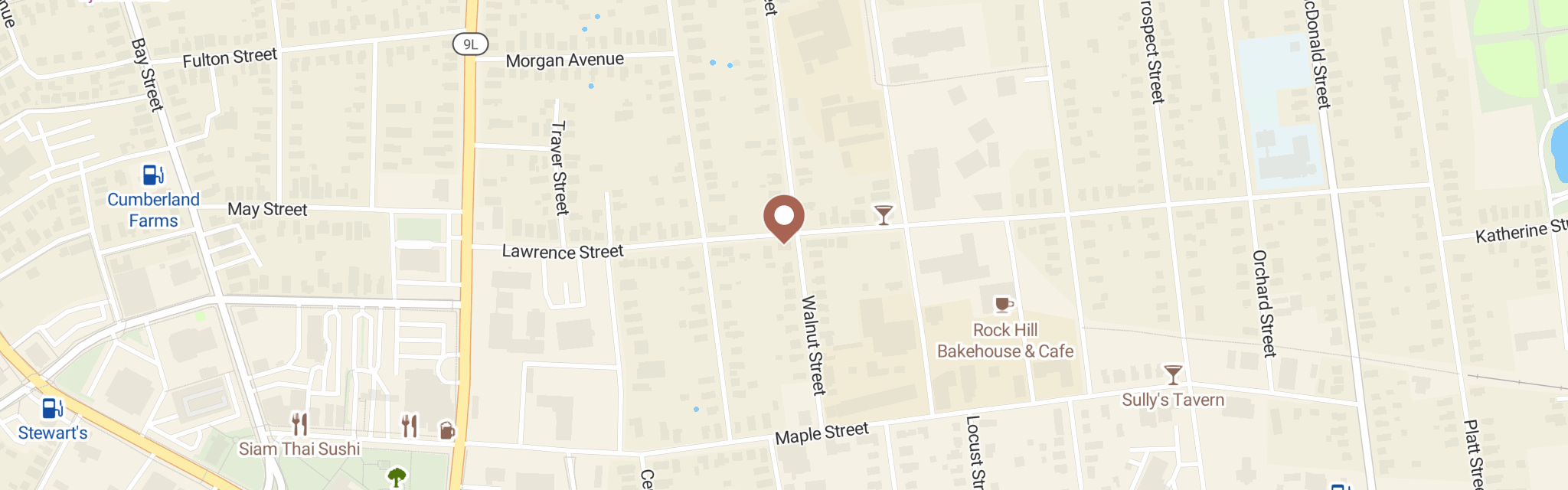 Map of The Open Door at 47 Lawrence St, Glens Falls, NY 12801